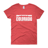Women's short sleeve Colorado Skyline t-shirt