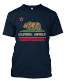 Short-Sleeve California Republic Flag T-Shirt