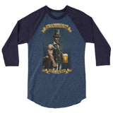 3/4 sleeve raglan Irish Uncle Sam shirt