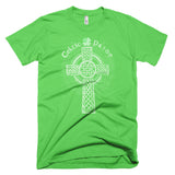 Short-Sleeve Celtic Pride Clover and Cross T-Shirt from our Saint Patrick's Day collection.