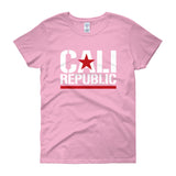Women's short sleeve California Republic print t-shirt