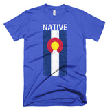 Short-Sleeve Colorado Native Stacked Flag T-Shirt