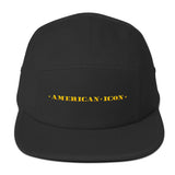 Five Panel American Icon Logo Cap