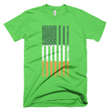Short-Sleeve Old Glory Irish American T-Shirt
