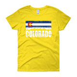 Women's Colorado Skyline short sleeve t-shirt