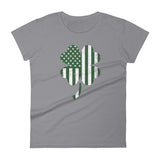Women's Shamrock Flag short sleeve t-shirt