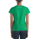Women's short sleeve Hope, faith, love, luck t-shirt from American Icon for Saint Patrick's Day.