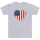 Women's Big American Heart T-Shirt